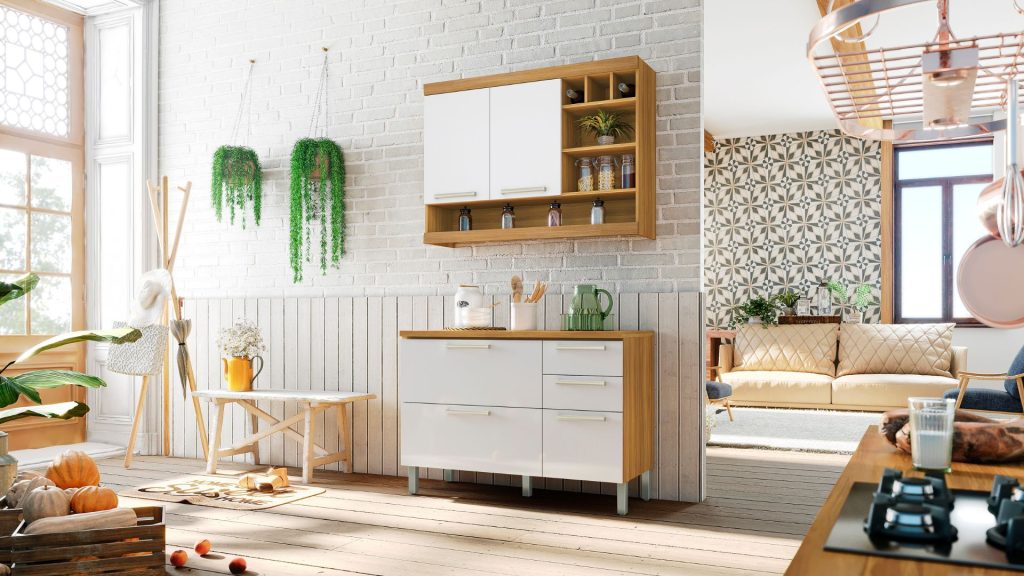 Crie uma cozinha funcional com espaço de arrumação - IKEA